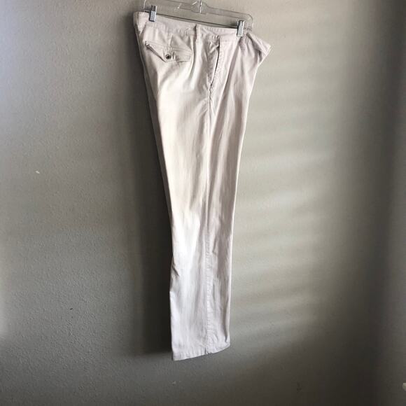 Banana Republic White Jeans relaxed trouser size 32 - Picture 2 of 9